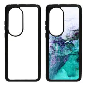 Prosub Sublimation Heat Printing Cell Phone Case TPU+PC Blank Sublimation Phone Cover For Huawei P50 P50 Pro
