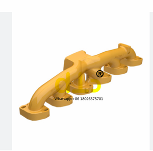 Pièces automobiles 3842286 384-2286 Collecteur d'échappement pour moteur Caterpillar C6.6 C7.1 - Product Image 1