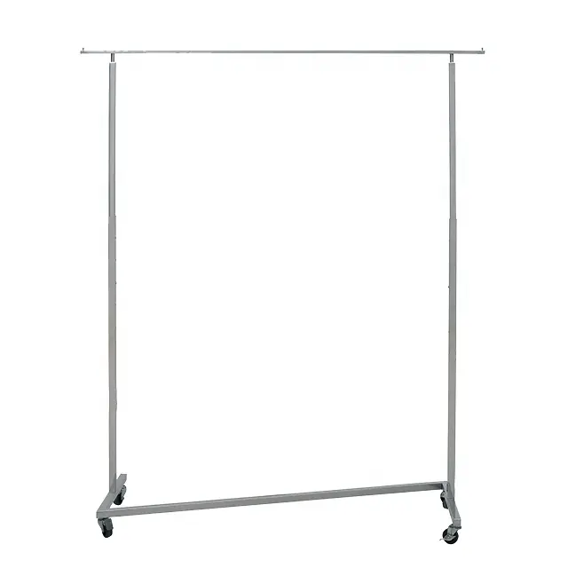 High End Simple Garment Rolling Clothes Rack