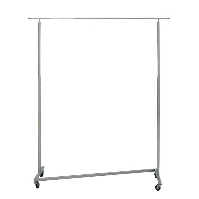 High End Simple Garment Rolling Clothes Rack