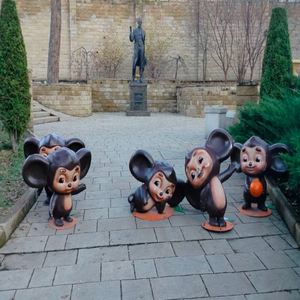 Modello Animale Personalizzato in Resina di Fibra di Vetro per Esterni, <span class=keywords><strong>Immagine</strong></span> di Scimmia in Resina, Decorazioni per Negozi - Product Image 3