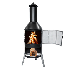 Poêle extérieur multifonctionnel moderne en acier robuste, barbecue, foyer à <span class=keywords><strong>bois</strong></span>, chauffe-bouteille en forme de bouteille - Product Image 1
