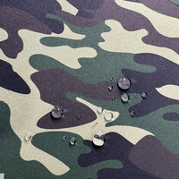 Tela Softshell Oem & Odm Camuflaje Verde Marrón Negro Oliva Colores Bosque 100% Poliéster 320gsm Tela de chaqueta repelente al agua