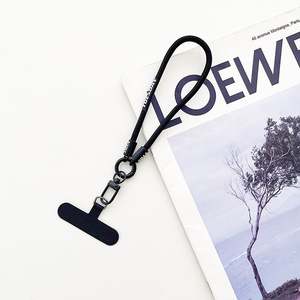 Dragonne de poignet mobile pour extérieur avec coussinet de protection, courte et simple, pour smartphone, bracelet de suspension, cordon pour femme, lanière de poignet, porte-clés - Product Image 3