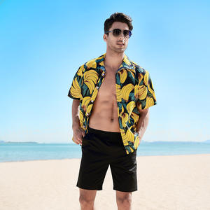 Camisa de playa para hombre de tendencia personalizada, camisa floral de manga corta de varios estilos, camisa holgada con estampado de playa para el verano 2024 - Product Image 4