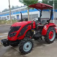 Çin sıcak satış Qianli 25 hp 4*4 Mini çiftlik ekipmanları traktör ile döner yeke makinesi küçük tarım arazileri çin'de avustralya