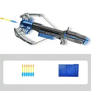 2023 yeni Chow Dudu çekim oyunu yumuşak kurşun silah 6 patlamaları Crossbow çocuk oyuncak