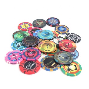 <span class=keywords><strong>Jetons</strong></span> en céramique de casino de couleur personnalisée <span class=keywords><strong>jetons</strong></span> de jeu de <span class=keywords><strong>blackjack</strong></span> baccarat de haute qualité pièces de monnaie imprimées logo pièces commémoratives - Product Image 5