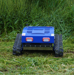 Tondeuse à gazon télécommandée certifiée CE EPA, type chenille, pour terrains <span class=keywords><strong>en</strong></span> pente, idéale pour la coupe de l'herbe - Product Image 1