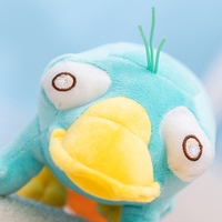 Peluche Mignonne en Forme d'Écrevisse Bleu Doux, Jouet en Tissu Éponge, Idéal pour les Cadeaux de Noël pour Enfants - Vente Chaude