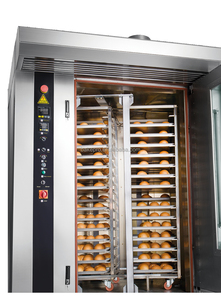 Equipo de panadería tostada, máquina completa para hacer pan, máquina para hacer horno rotativo de gas, tecnología de precio, horno rotativo para pizza - Product Image 6