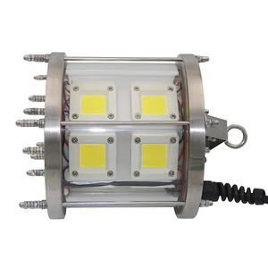 De alta tensión 1200W verde <span class=keywords><strong>blanco</strong></span> azul señuelos cebo calamar noche bajo el agua pesca <span class=keywords><strong>luz</strong></span> LED - Product Image 5