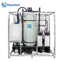 Dessalinisateur d'eau de mer 2000L/H avec système d'osmose inverse complet et prétraitement
