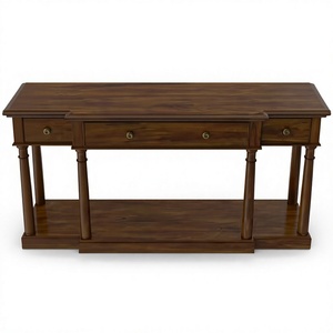 Table d'appoint et table de chevet convertible en bois massif, style moderne et luxueux, pour hôtels et restaurants - Product Image 1