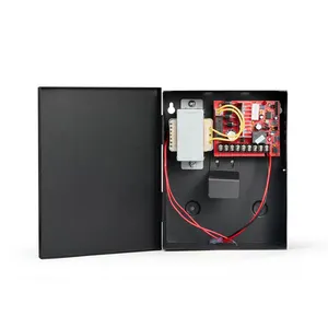 shenzhen metal black wall mount ac to dc 12v 5a switching mining power supply box for access control