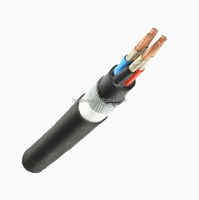 Câble d'alimentation en cuivre Lisheng ZC-YJV de haute qualité, câble électrique basse tension blindé en acier, isolation XLPE, gaine en PE