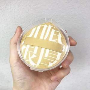 Candy Powder Puff Dry and Wet Water Drop Super Soft Air Extra Size <strong>Toast</strong> Cushion Powder Puff for <strong>Makeup</strong> - Product Image 6