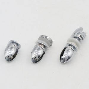 Kính hỗ trợ khung Clip Hợp kim kẽm kẹp cho kính nổi tường Kệ Khung kính giữ Clip Bảng điều khiển kẹp - Product Image 2