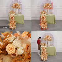 Fleurs de table artificielles élégantes personnalisées DKB avec design de verdure pour la décoration d'événements, fournisseur en gros
