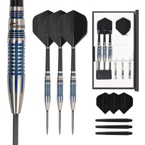 Dardos de Tungsteno Elegantes Más Vendidos, Dardos con Punta de Acero, Juego de Dardos Profesional de 24 Gramos para Jugar en el Salón de Juegos - Product Image 1