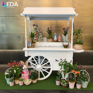 LEDA Hot Selling Wedding & Birthday Party Decorative Truck-Shaped Ice-Cream & <b>Candy</b> Cart for Holiday Dessert Display - Product Image 1