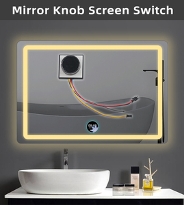 Shinechip của New 60 wát LED Đèn cảm biến chuyển đổi DC12V/24V 5A khách sạn phòng tắm gương cảm biến cho điều khiển ánh sáng - Product Image 5