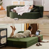 Juego de Sofás Modulares Comprimidos al Vacío, Modelo 2026, para Apartamentos Pequeños, Sofá Cama Individual/Doble Plegable con Relleno de Esponja
