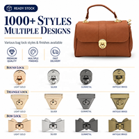 Serrures à torsion nœud papillon tendance pour sacs à main, fermoirs à pression pour accessoires de maroquinerie, loquets de fermeture pour sacs