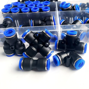 <span class=keywords><strong>41</strong></span> pezzi Kit connettori pneumatici in scatola 8mm 6mm diametro esterno del tubo tubo PU-8 aria/PE-8/PZA-8/PY-8/PV-8 - Product Image 4