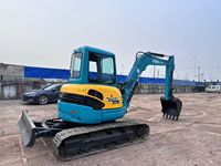 Occasion pour KX155 Modèle 2023, Mini-Excavatrice Compacte 5 Tonnes avec Moteur, Pompe, Boîte de Vitesses et PLC, Bon État