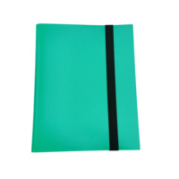 Carpeta de Cartas Coleccionables de Plástico PP de Múltiples Colores con Correa Negra, Álbum de Carga Lateral de 360 Grados para Organización Infantil