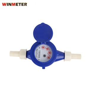 Niedrige Kosten Hochwertiger mechanischer Wasserzähler DN15 Nylon R80 Durchfluss bereich mit trockenem Zifferblatt (ISO Klasse B) - Product Image 2