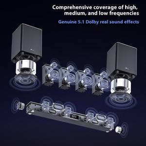 完全ワイヤレス ホームシアター TV スピーカー サウンドバー サブウーファー付き サウンドエコーウォール カラオケ 2025年 ホームシアターシステム - Product Image 4