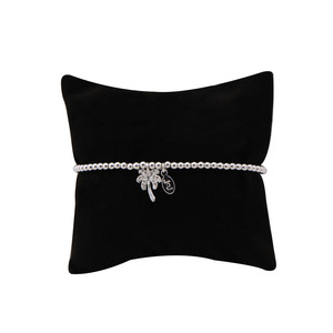 Braccialetto con ciondolo a cuore di nuova concezione Sunshine con perline da 3 mm per la <span class=keywords><strong>Festa</strong></span> <span class=keywords><strong>della</strong></span> <span class=keywords><strong>Mamma</strong></span> - Product Image 4