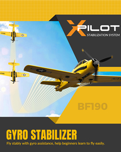 Avión RC Volantex T28 Trojan de 4 Canales para Principiantes con Estabilizador de Giro 761-9 - Product Image 3