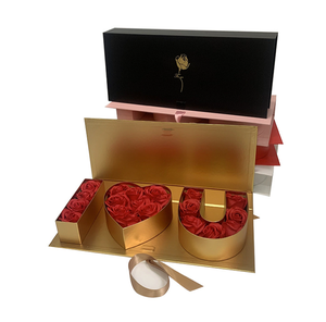 Scatola Vuota di Alta Qualità 'Ti Amo' per Fiori, Confezione Regalo di Lusso per San Valentino, Scatola per Rose Conservate - Product Image 1