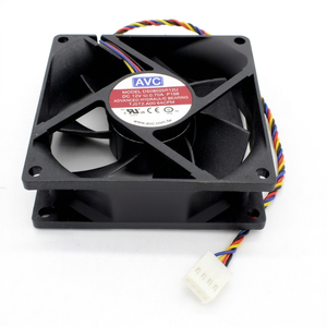 Ventilador de refrigeración para CPU silencioso de alto flujo de aire AVC 80x80x25mm 4 pines PWM 12V 1.8W - Product Image 1
