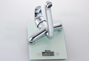 Grifo de Cocina de Latón, Grifo de Cocina de Latón Sin Plomo, con Certificación WaterSense, Certificación CUPC y Certificación NSF, para <span class=keywords><strong>Apartamentos</strong></span>, Montado en la Pared - Product Image 6