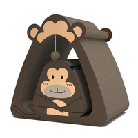 Vente en gros OEM : Griffoir vertical pour chat, résistant à l'usure, avec 12 motifs du zodiaque chinois, Fournitures pour animaux de compagnie