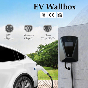 Station de recharge pour véhicule électrique 7KW 32A, triphasée, type 2, Wallbox - Product Image 2