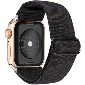 2021 mới phát hành đàn hồi <span class=keywords><strong>Webbing</strong></span> Xem dây đeo Jacquard thiết kế đầy màu sắc tương thích Apple xem 44mm/42mm/38mm loạt 6/5/4/3/2/1 - Product Image 5