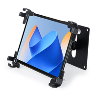 Support mural réglable pour tablette avec verrouillage OEM, sécurité antivol, 10-13'', fixation murale, en aluminium, pour tablette, à vendre
