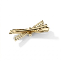 Accessoires capillaires pour filles : Barrettes latérales en alliage ornées de strass et de petites fleurs de perles, pinces à franges et pinces à cheveux pour le front