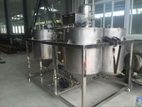 Machine de raffinage automatique de pétrole brut de 2 tonnes pour le traitement de l'huile de sésame, de soja et de noix