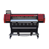 QK-1800 Baru untuk Printer Inkjet Roll-to-Roll Sublimasi Dye 1800mm dengan Print Head XP600 untuk Kartu Iklan Luar Ruangan