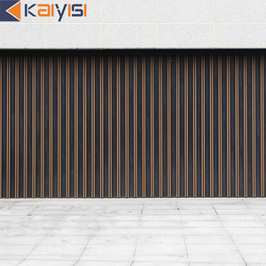 <span class=keywords><strong>Porte</strong></span> <span class=keywords><strong>de</strong></span> <span class=keywords><strong>garage</strong></span> en aluminium métallique à grille automatique sectionnelle durable, isolante et sécurisée pour usage résidentiel - Product Image 5