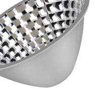 Réflecteur LED parabolique multifonction en aluminium de haute qualité pour projecteur de scène, réflecteur LED solaire rotatif