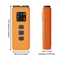 Dispositif de dissuasion des aboiements de chiens rechargeable à double tête Flash à LED pour le contrôle des aboiements extérieurs Dispositif répulsif en plastique pour chiens