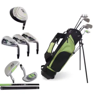 Hot selling best price wholesale weight suitable cast titanium junior golf clubs set for kids golf clubs complete set golf iron