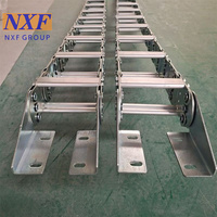 NXF 316/0Cr17Ni12Mo 2 Guide-câble électrique Porte-câble en acier Type pont en acier Chaîne à maillons de chaîne de traînée